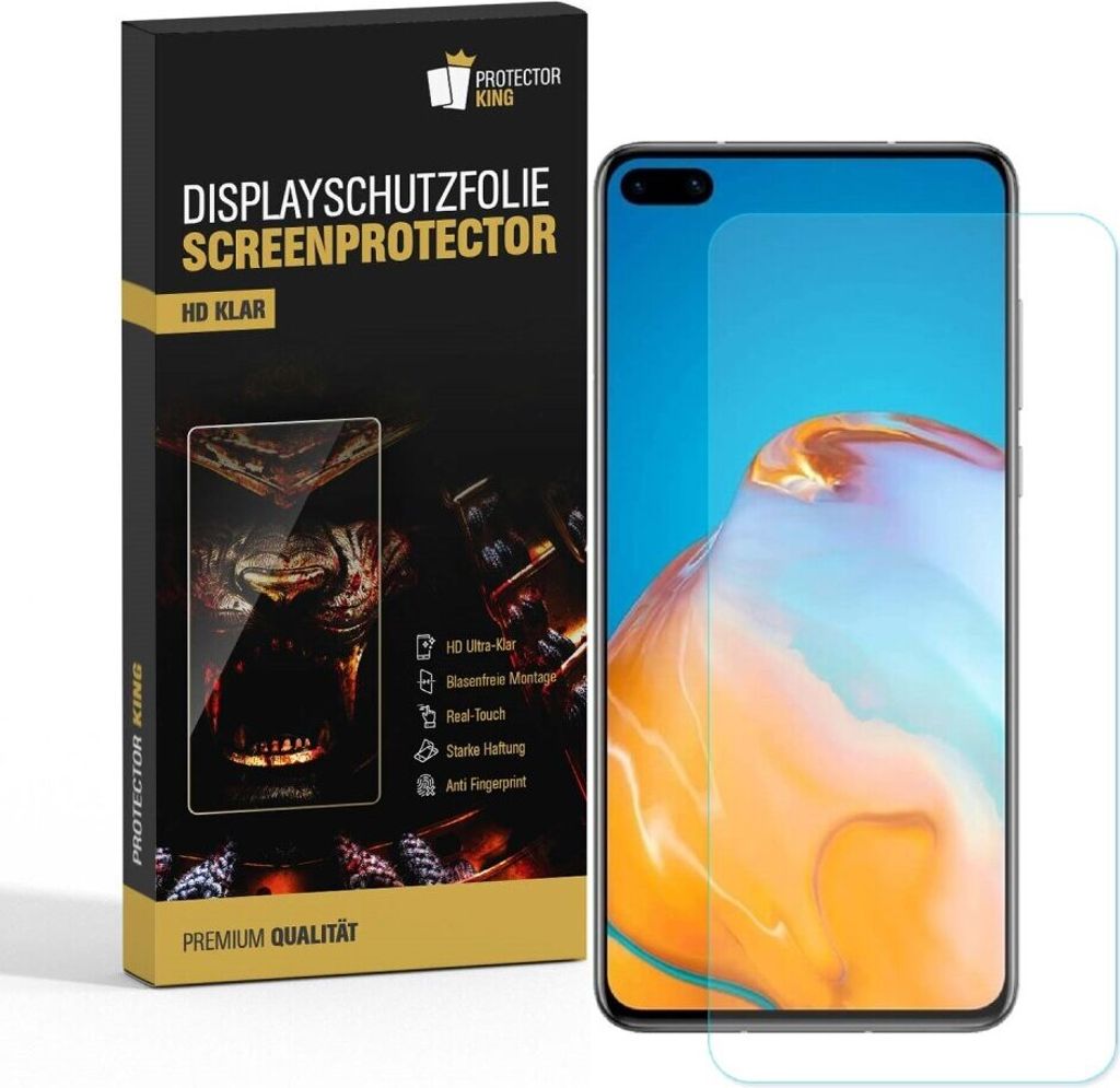 3x Displayschutzfolie für Huawei P40 Displayfolie Display HD ULTRA KLAR