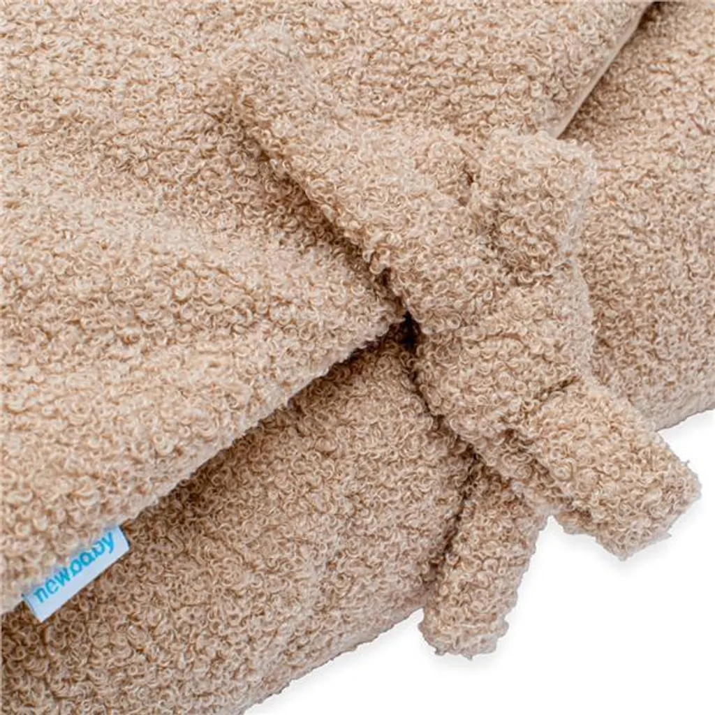 Nid d'ange naissance New Baby Teddy beige - Gigoteuse emmaillotage