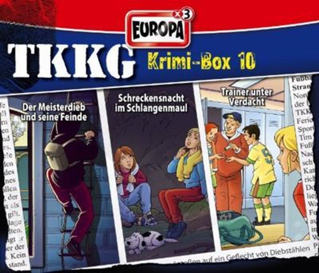 TKKG Krimi-Box 10 Produktbild 