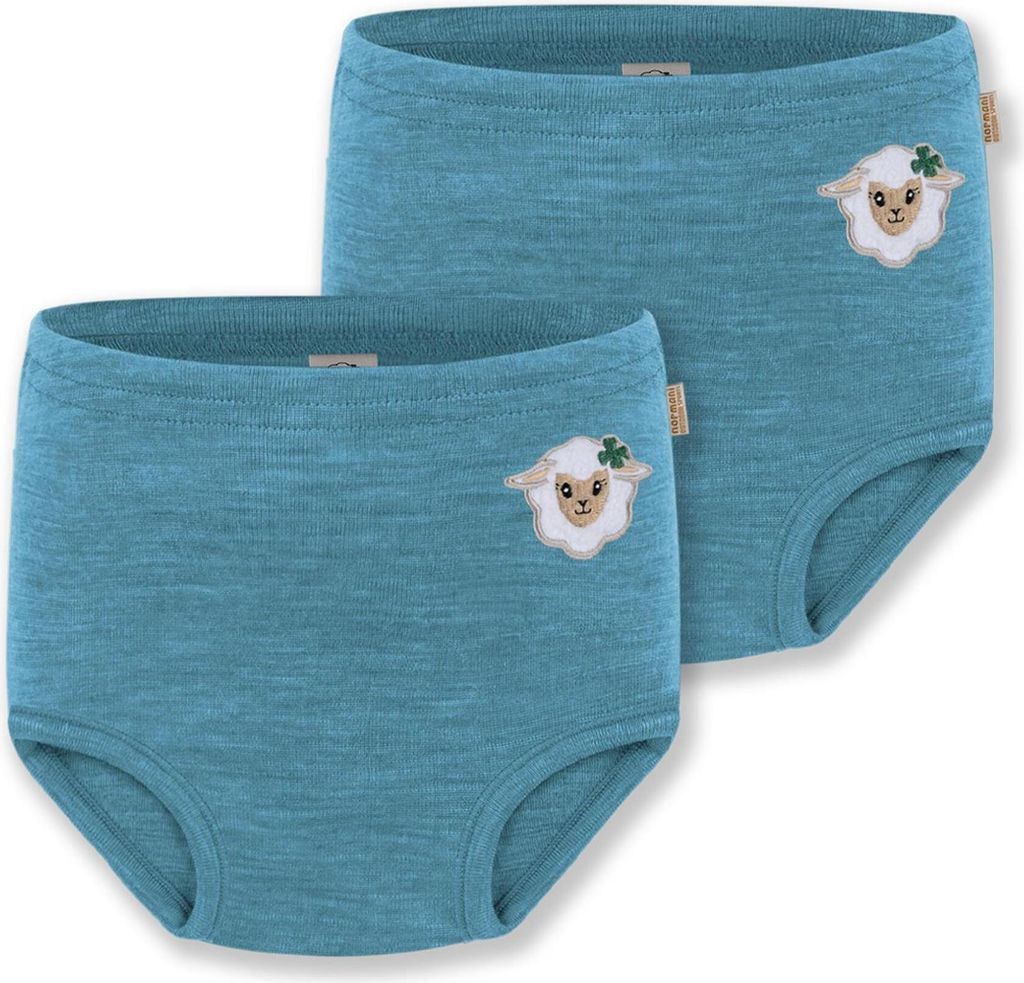 normani 2er Pack Baby Merino Windelhose