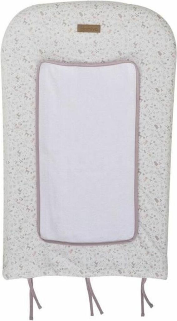 Wickelauflage + Bezug mit 1 wasserfesten Schwamm - DOMIVA - LILA