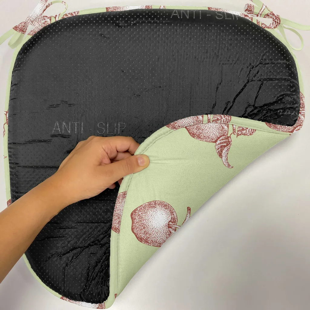 Coussin de chaise imperméable et déperlant avec liens de fixation - 2