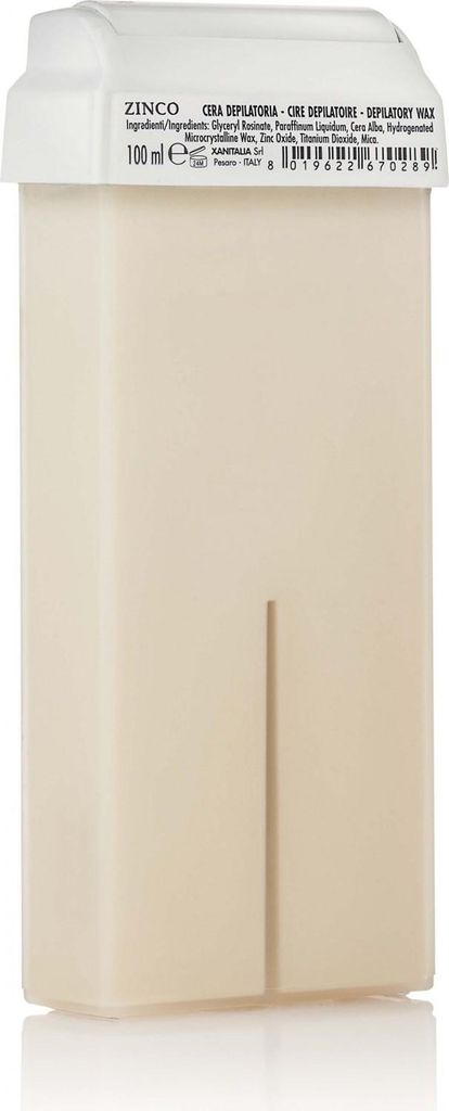 Fettlöslicher Enthaarungswachs Refill Wax Roll-On 100 ml Zink
