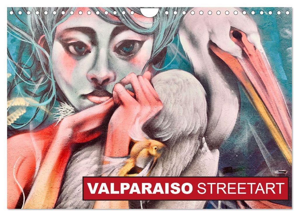 Valparaiso Streetart (Wandkalender 2027 DIN A4 quer), CALVENDO Monatskalender