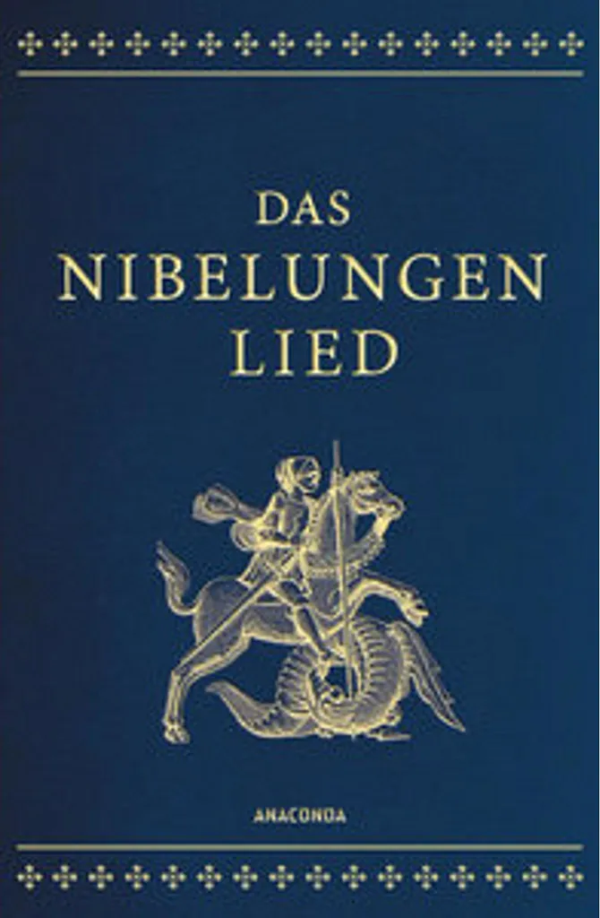 Das Nibelungenlied Édition de Luxe en Cuir Cabra - Épopée Médiévale