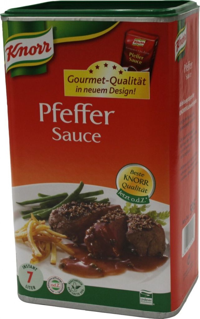 Knorr Gourmet Pfeffer Sauce 1kg Produktbild 
