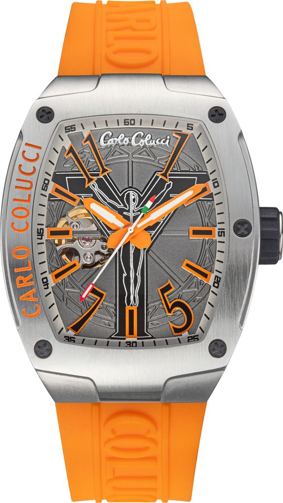 CARLO COLUCCI Automatikuhr Automatikuhr 100% Edelstahl Produktbild 