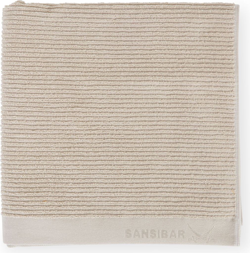 Duschtuch SANSIBAR LB 140x70 cm beige Badetuch Handtuch Handtücher