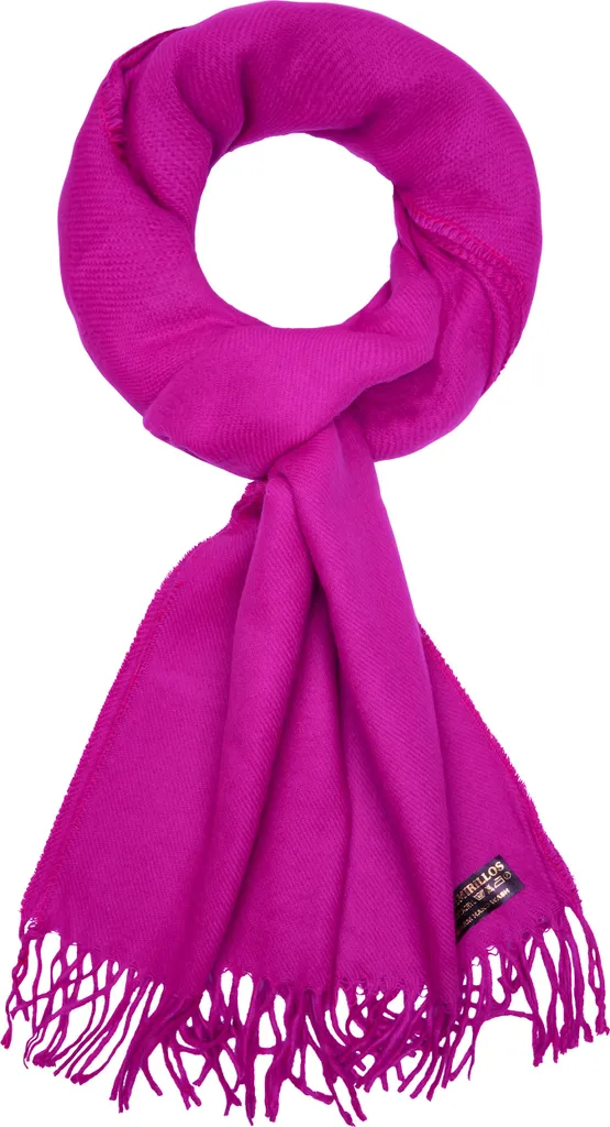 Sciarpa Viola Brubaker Cashmirillo 180cm | Accessorio Moda Invernale