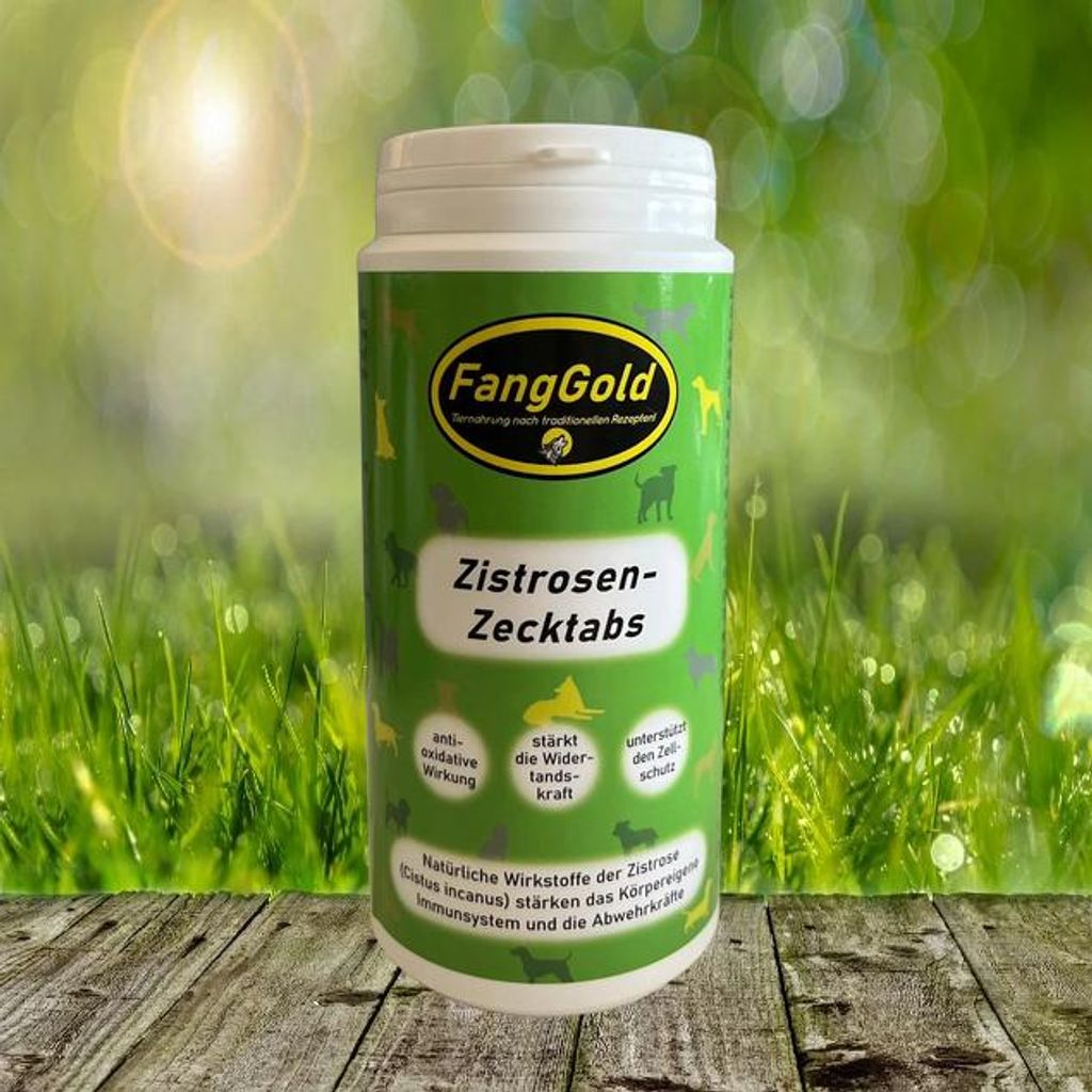 FangGold Dog Zistrosen-Zecktabs 250g Produktbild 