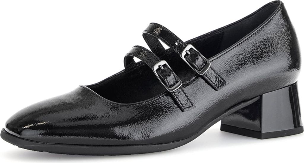 Gabor Riemchenpumps Damen 31393136353034 Schwarz 38 EU