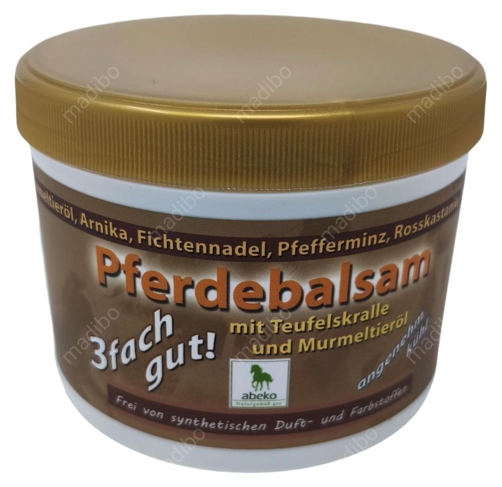 Pferdebalsam mit Teufelskralle und Murmeltieröl 500 ml von Produktbild 