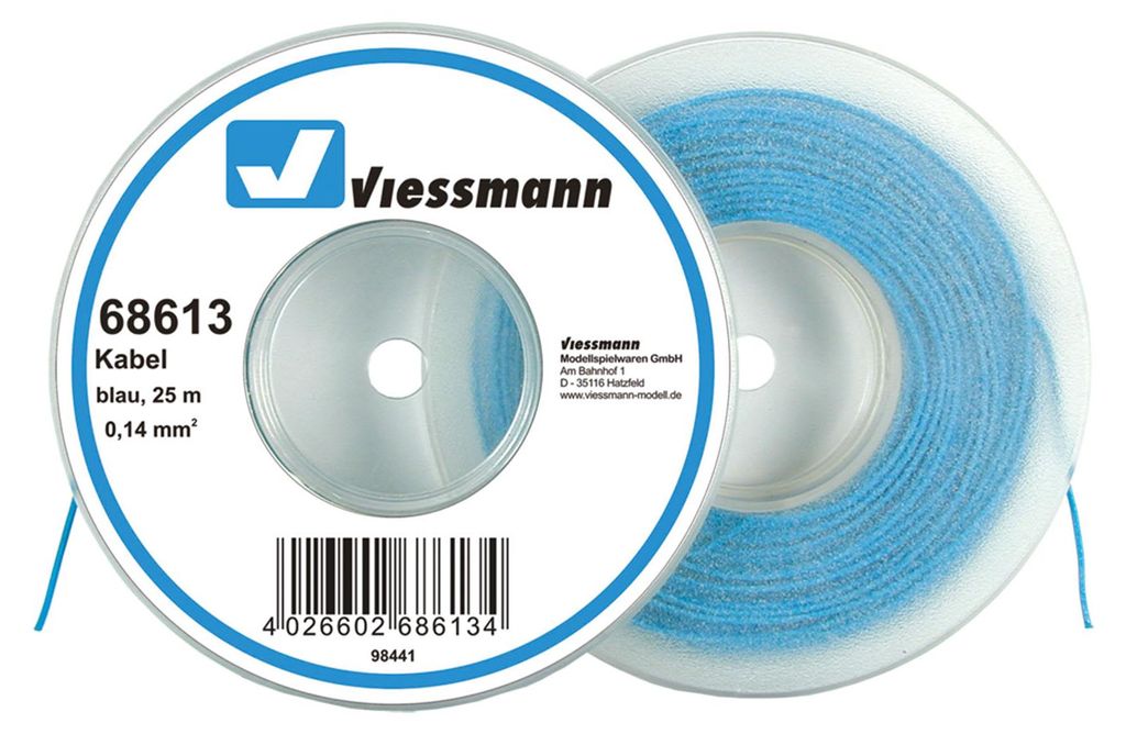 Viessmann 68613 - Kabel auf Abrollspule 0,14 mmÃƒâ€šÃ‚², Produktbild 