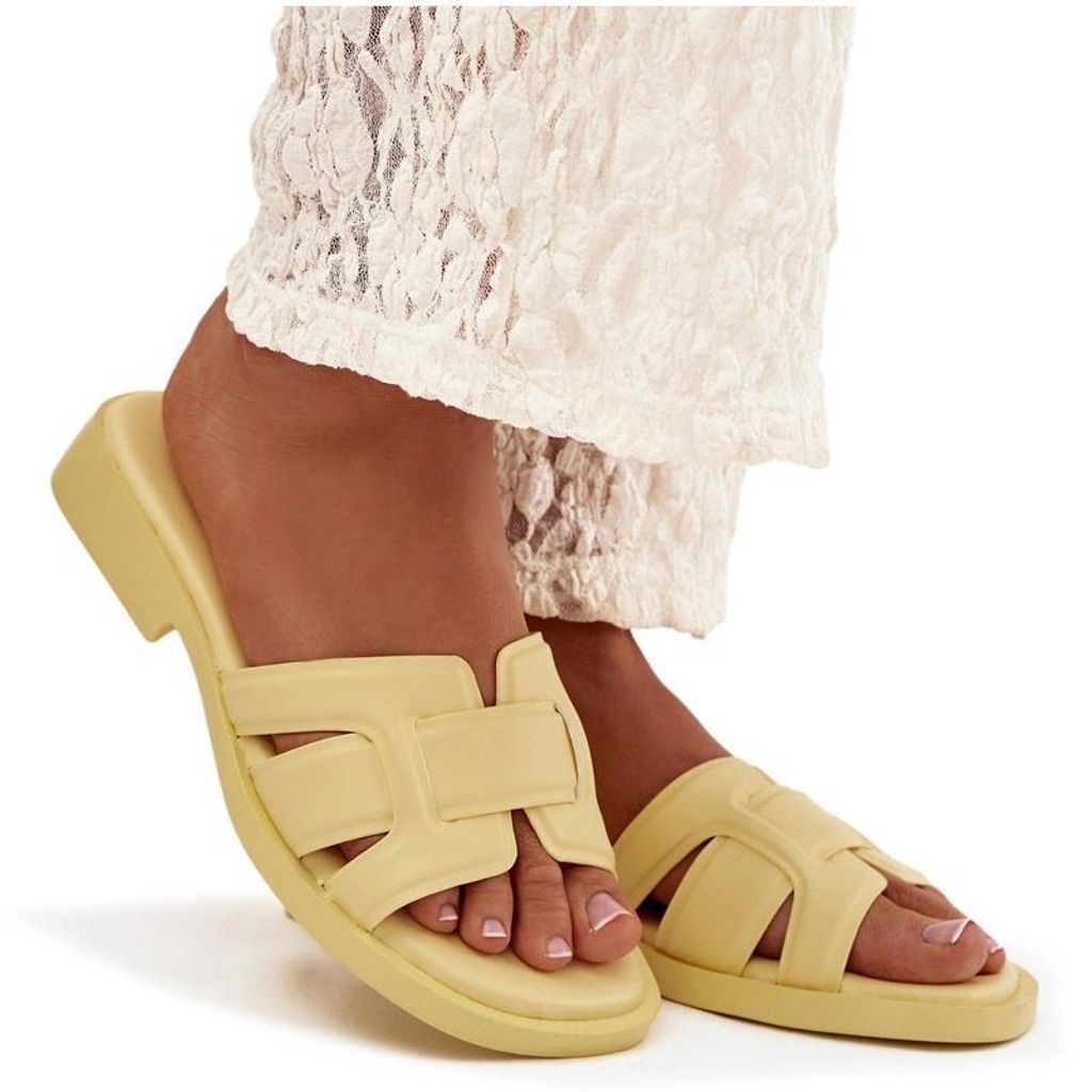 Damenturnschuhe Flachabsatz Gelb Lorania 36