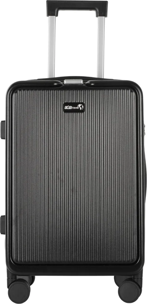 Valise Aga Travel MR4671 Jaune Clair Rigide à 4 Roues 360° Sécurisée - 9