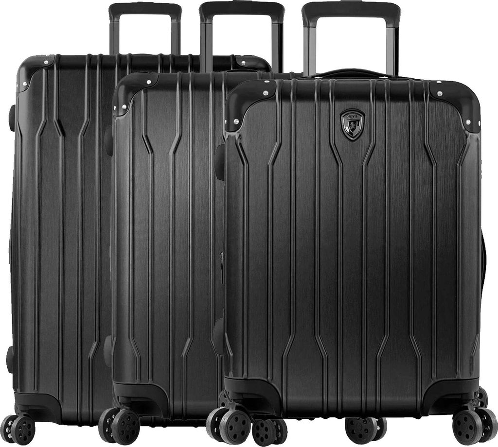 Heys Xtrak 4 Rollen Kofferset 3-teilig mit Dehnfalte