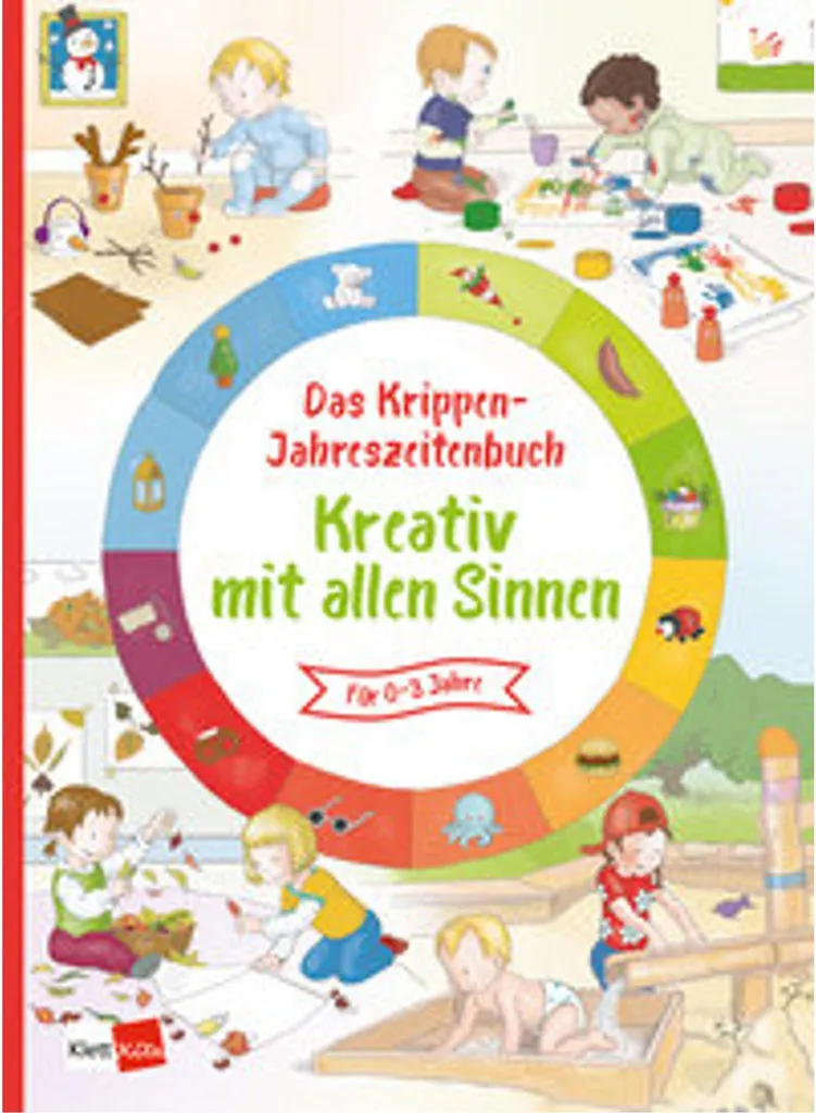 Das Krippen-Jahreszeitenbuch Livre Créatif pour Crèche et Éveil Enfant
