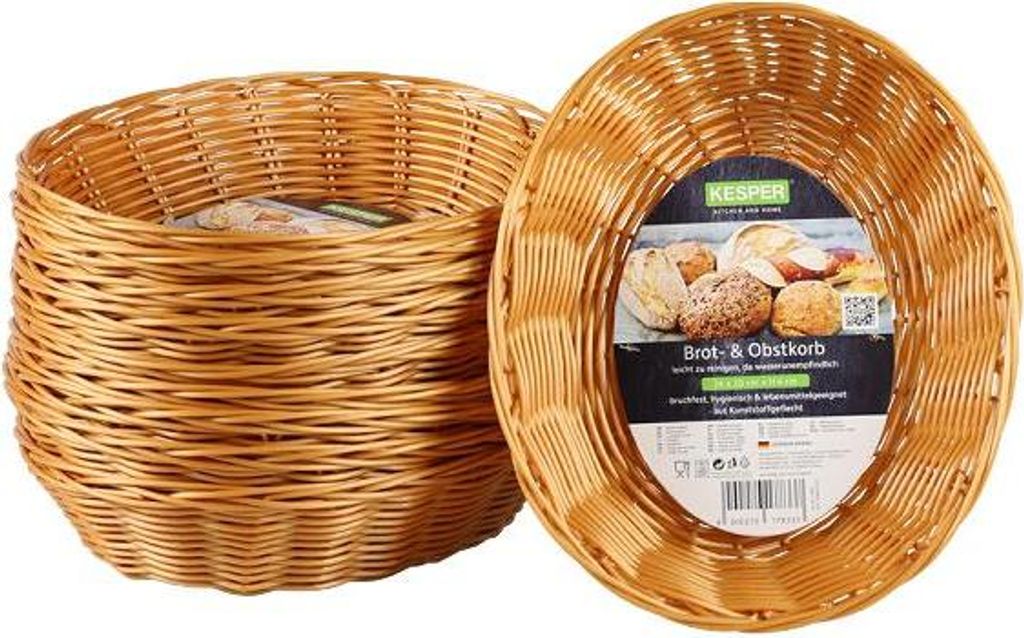 KESPER Brotkorb Set, 10 Stück, Kunststoff (PE), Produktbild 