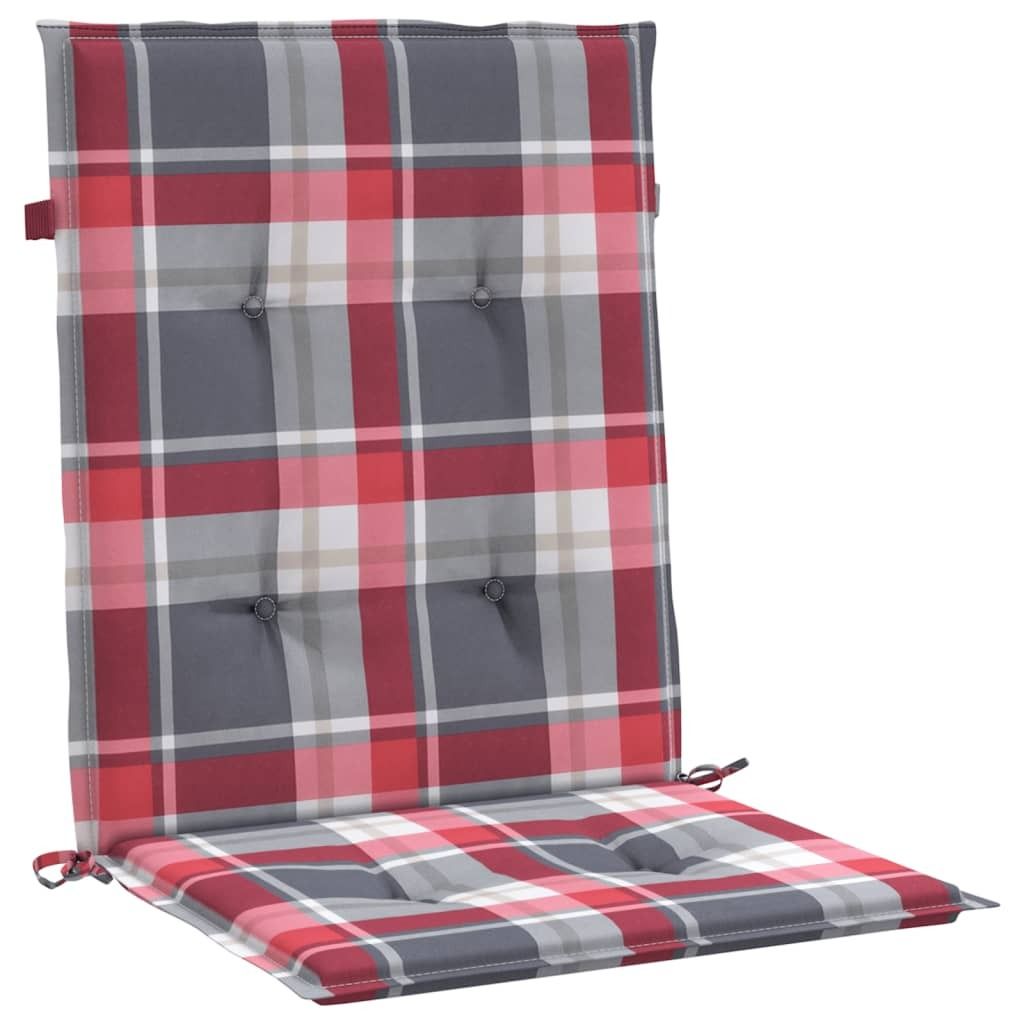 vidaXL Gartenstuhlauflagen für Niedriglehner 2 Stk. 100x50x3 cm