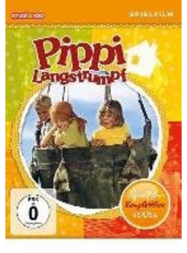 Pippi Langstrumpf - Spielfilm Komplettbox [4 DVDs, SOFTBOX] Produktbild 