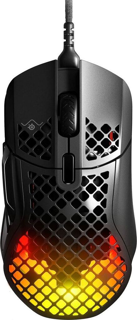 Steelseries Aerox 5, rechts, Optisch, USB Typ-A, 18000 DPI, Produktbild 