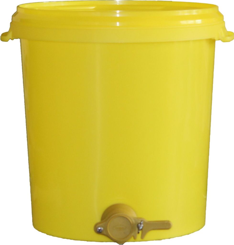 Abfülleimer 40 kg mit Quetschhahn Produktbild 