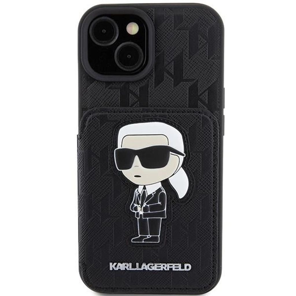 Karl Lagerfeld KLHCP15SSAKKNSCK iPhone 15 / 14 / 13 6,1 Produktbild 