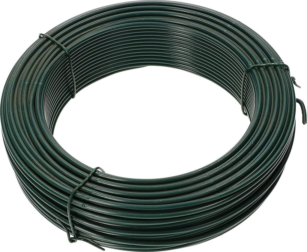 KOTARBAU® Gartendraht 2,20 x 100m PVC-Beschichtung Grün Produktbild 