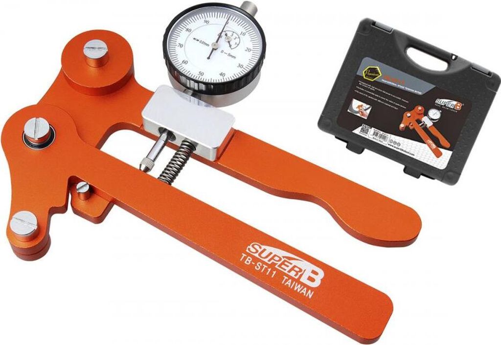 SM SunniMix Speichenspannungsmesser - Aluminiumlegierung Für Fahrrad Speichen