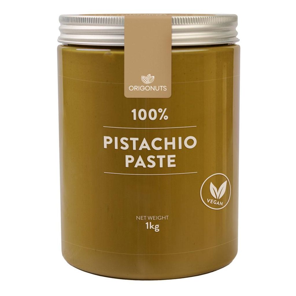 ORIGONUTS, Pistazienpaste 100% Pistazien, Pistaziencreme, Produktbild 