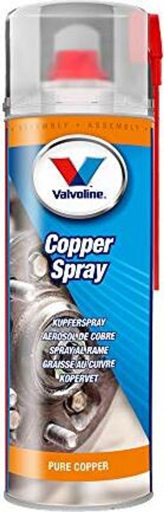 VALVOLINE 500 Milliliter Kupferspray Autopflege VAL COPPER SPRAY SW
