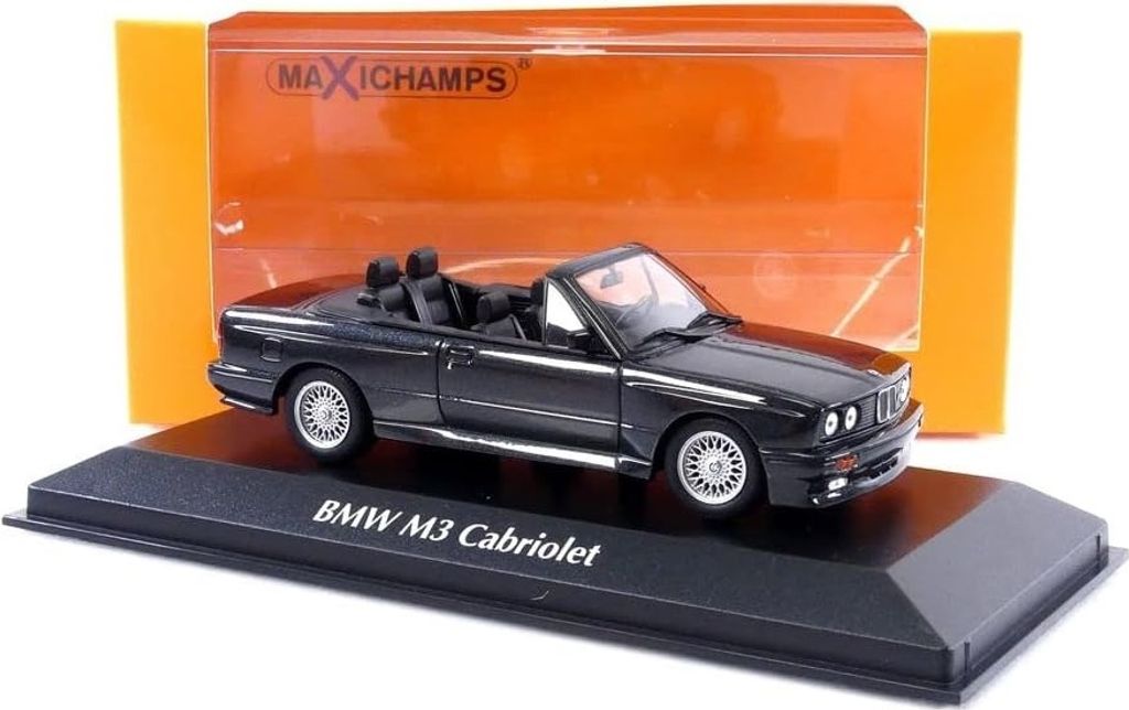BMW M3 Cabriolet E30 de 1988 au 1/43 de Minichamps / Maxichamps 940020334