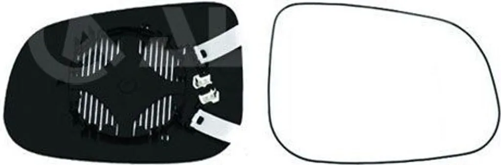 Remplacement Miroir Rétroviseur Droit pour Jaguar XF et Volvo S40 II