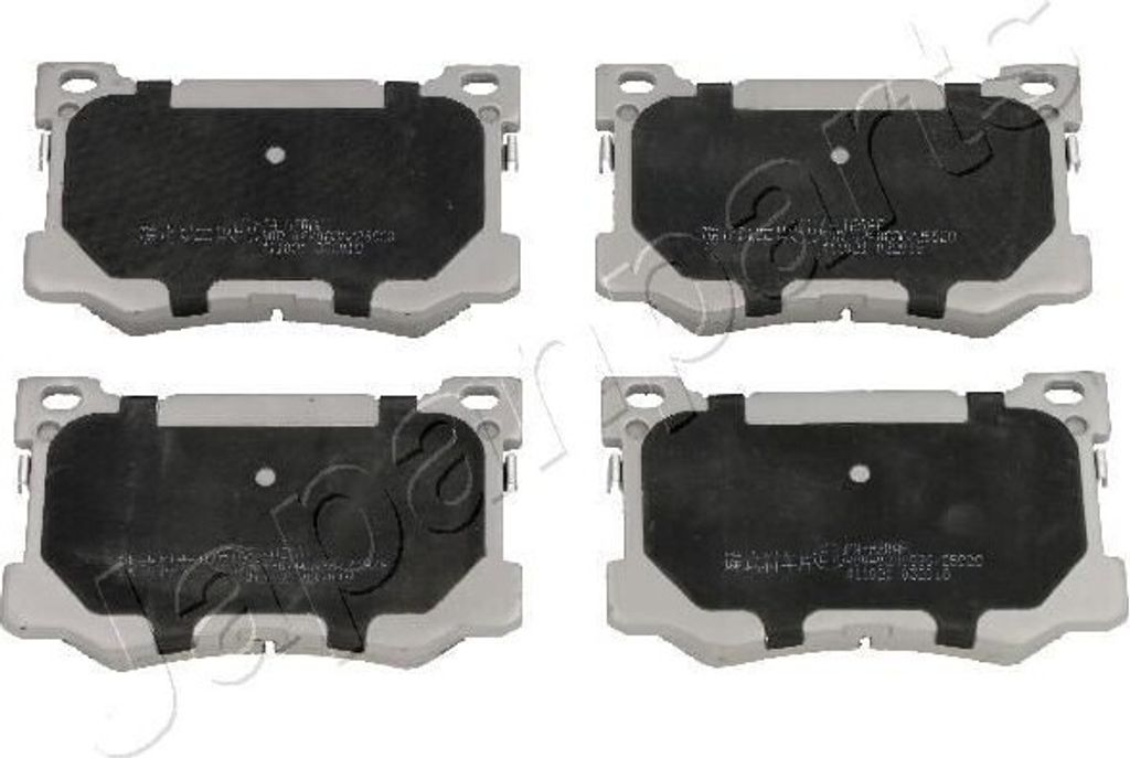 JAPANPARTS PA-H20AF - OE 581012MA90 Bremsbeläge, Vorne für Genesis