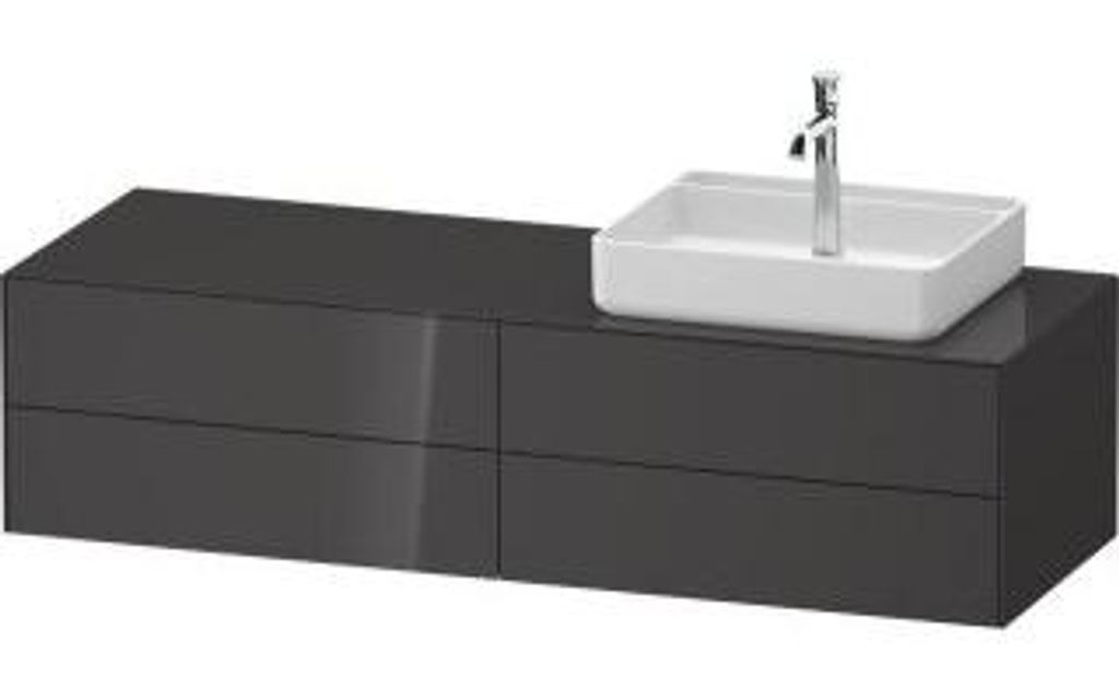 DURAVIT WT4867RH1H10010 Konsolen-WTU wh White Tulip 550x1300x