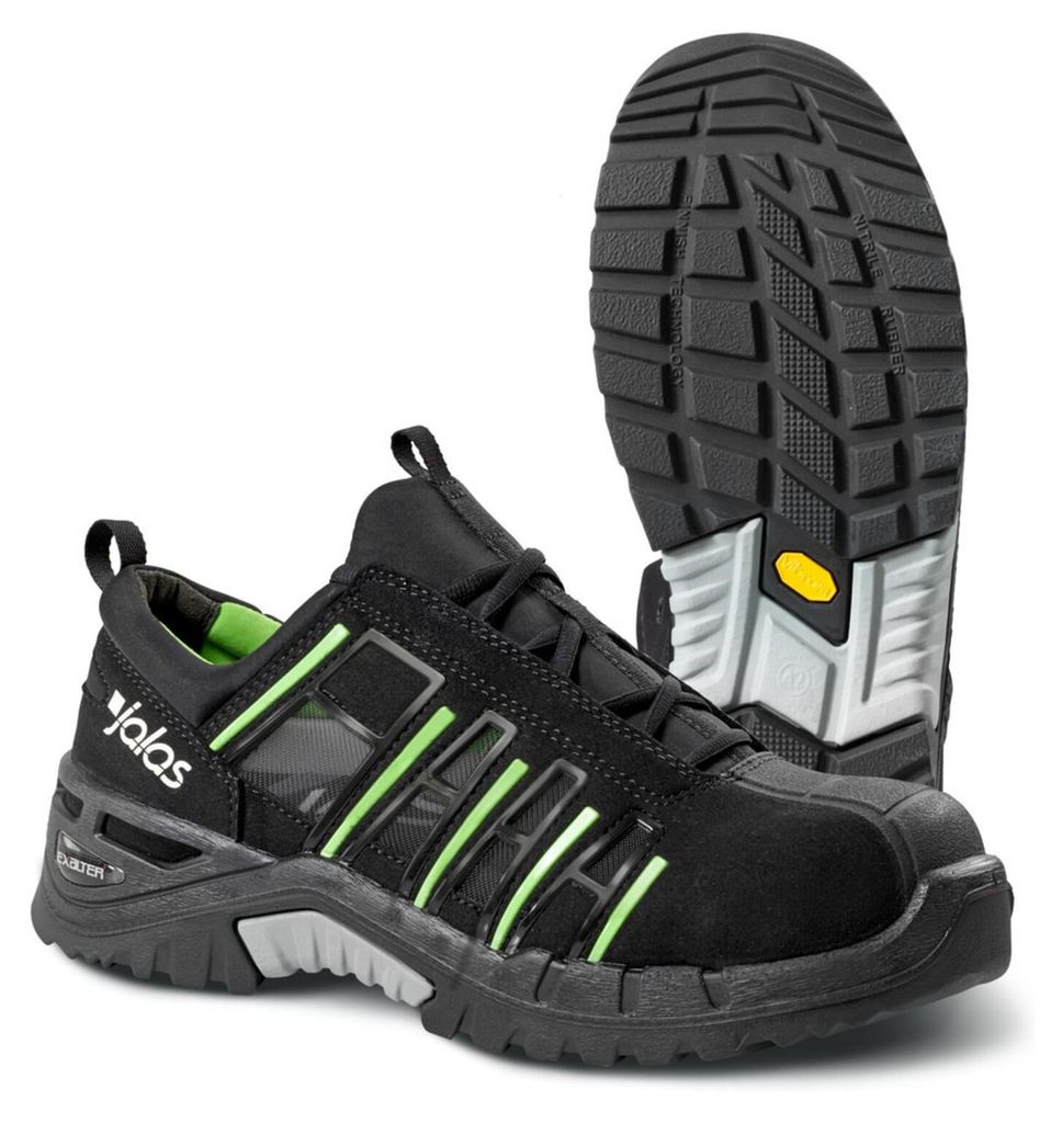 Jalas Exalter 9915 Sicherheitshalbschuh S1P nach EN ISO 20345:2011 S1P, SRC HRO schwarz Größe 46