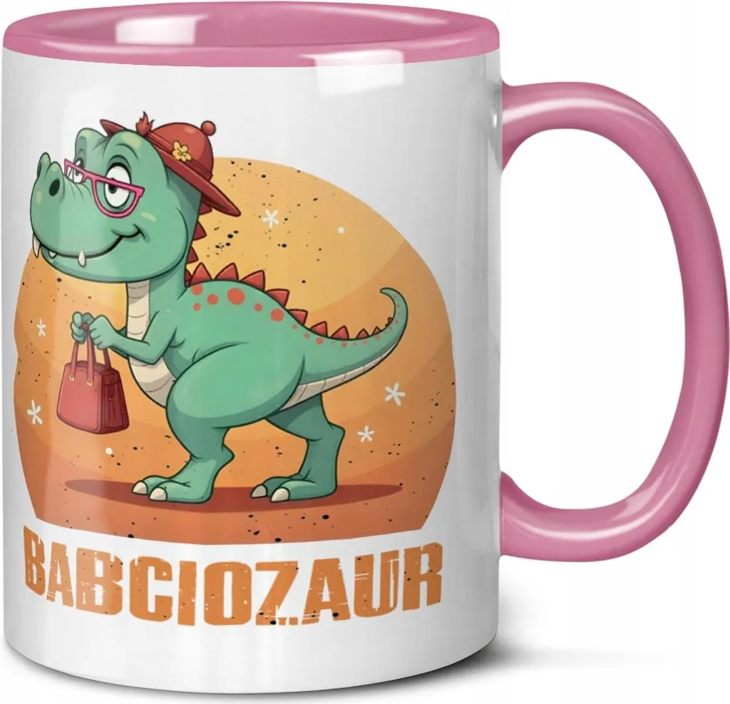 Tazza personalizzata Grandmasaurus Nanasaurus Come una