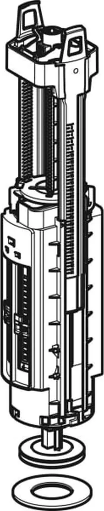 Meccanismo Scarico Geberit 290 - Campana Ricambio WC 243.320.00.1