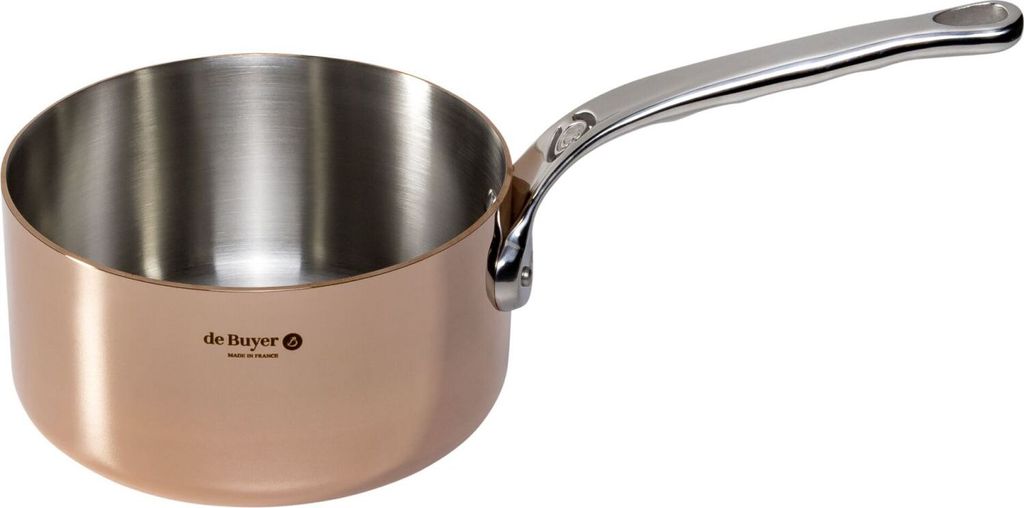 De Buyer Prima Matera Kasserolle Kupfer/Edelstahl 16 cm indukt.