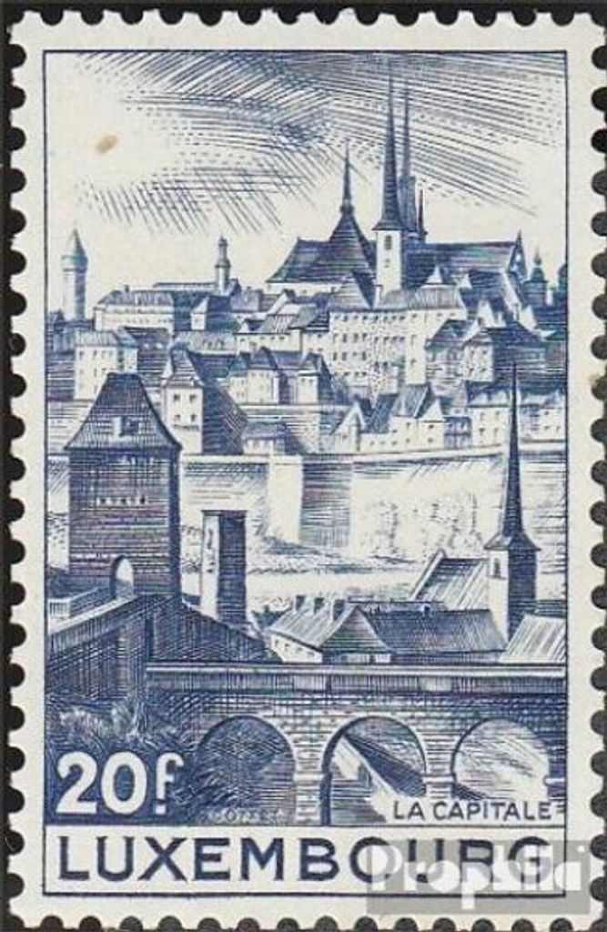 Briefmarken Luxemburg 1948 Mi 434 postfrisch Landschaften