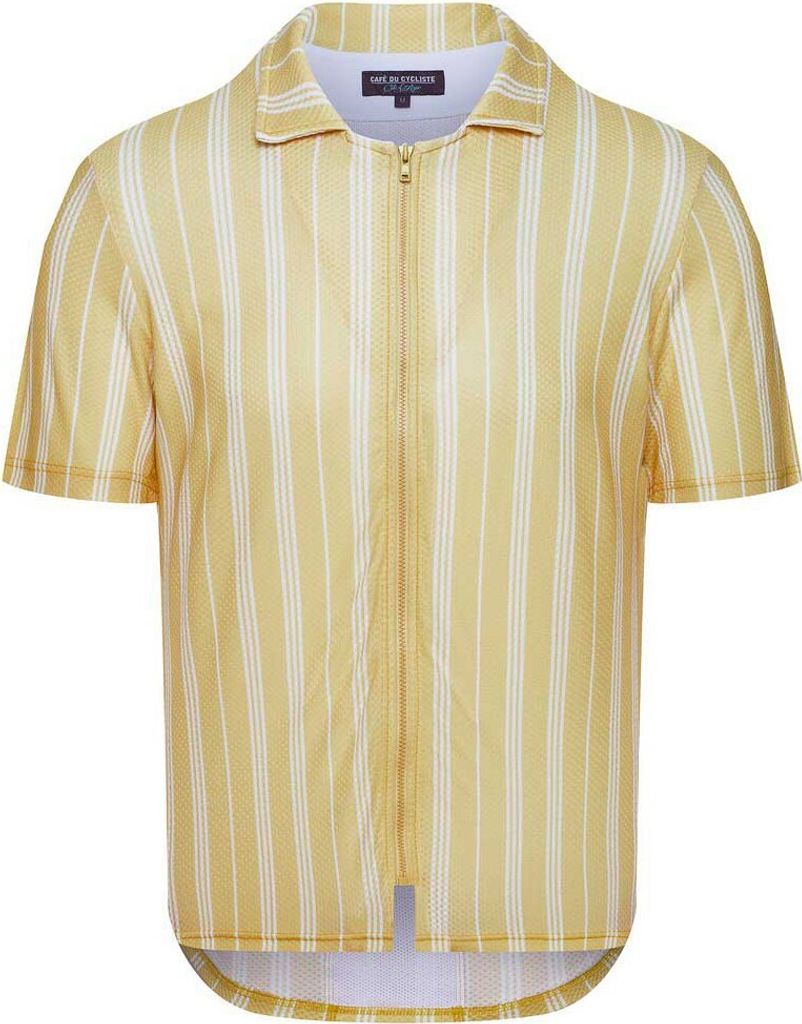 CafÉ Du Cycliste Claudine Kurzarm-radtrikot Gelb M Mann Gelb M