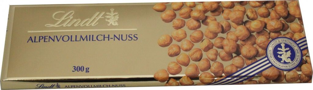 Lindt & Sprüngli Alpine Whole Milk Nut 300g Zdjęcie produktu 8