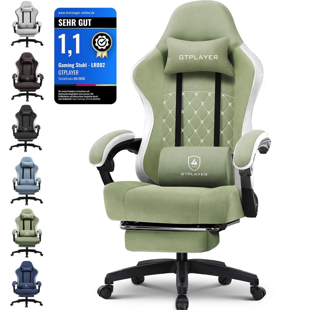 PLAYER Gaming Stuhl Ergonomischer Gaming Sessel Produktbild 