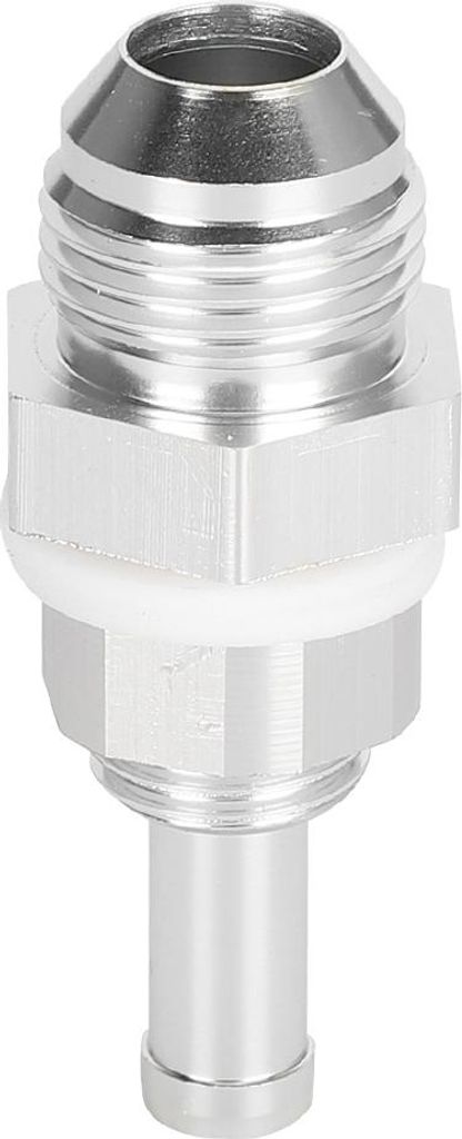 AN8 3/8 Flare Schott Schlauchtülle Aluminiumlegierung Universal Kraftstofftank Fitting