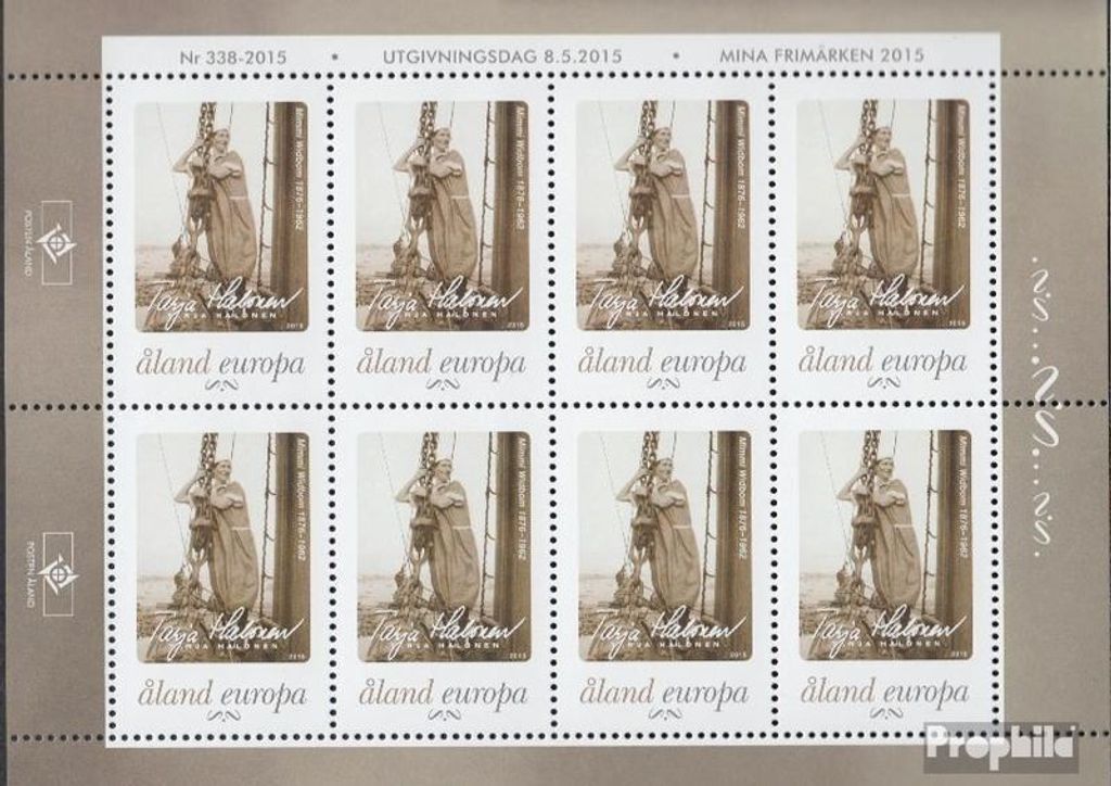 Briefmarken Finnland - Aland 2015 Mi 408Klb Kleinbogen (kompl.Ausg.) postfrisch Meine Marke