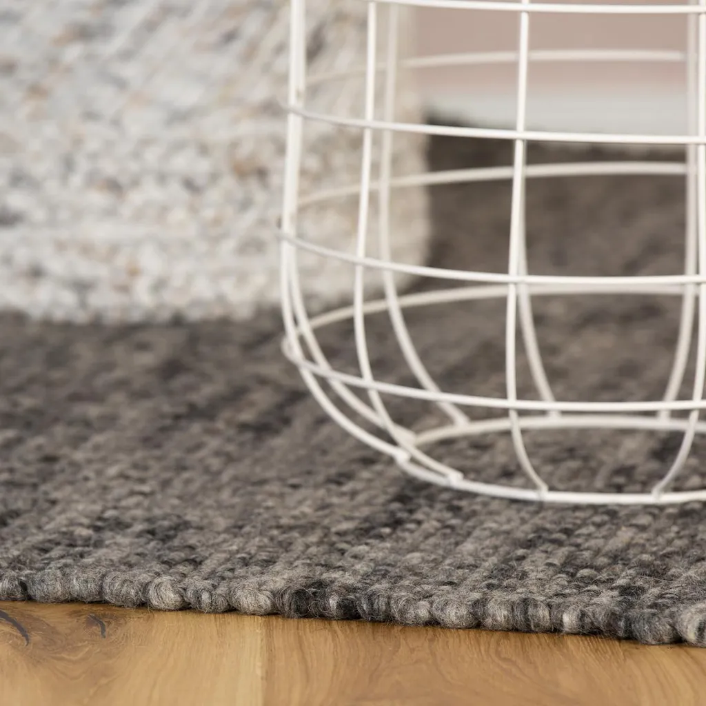 Tapis Kjell 865 Graphite 140x200 cm - Solution Anti-Tache et Durable - 2