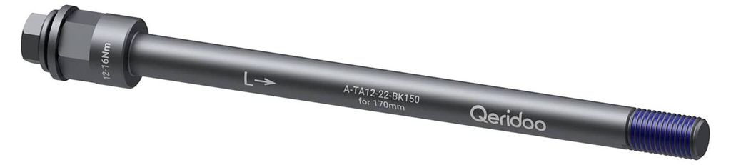 Qeridoo Steckachsadapter M12x1,5 170 mm Produktbild 