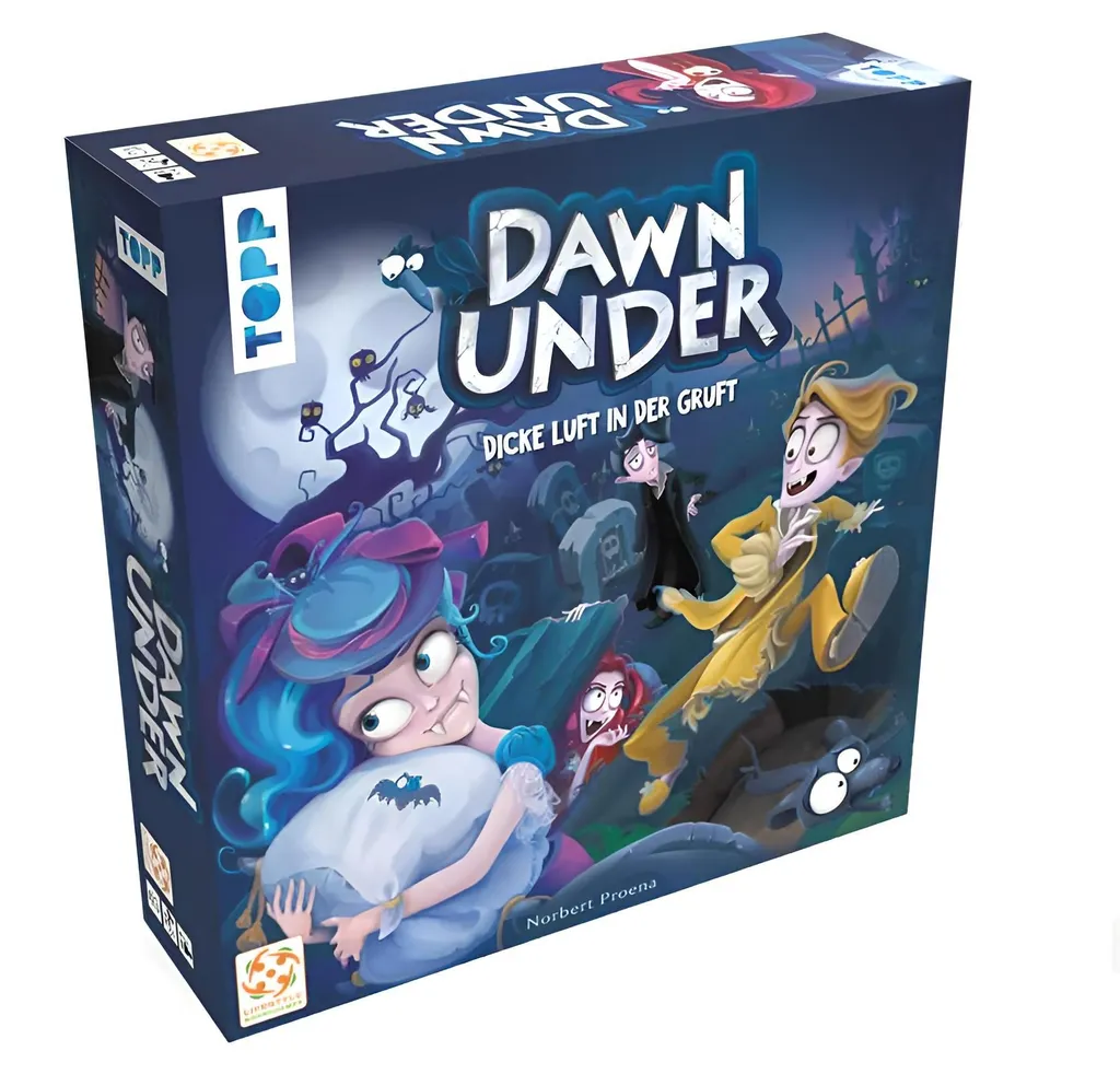 Jeu de plateau Dawn Under avec coffret de tombes et figurines