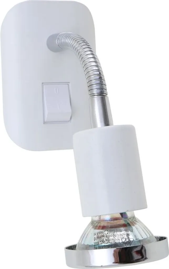 Lampe LED blanche à brancher 3W GU10 - Éclairage compact basse énergie