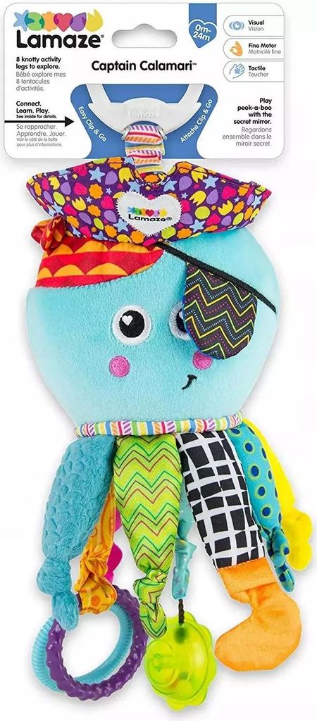 TOMY Lamaze Play & Grow Kapitán Calamari, pirátska Obrázok produktu 